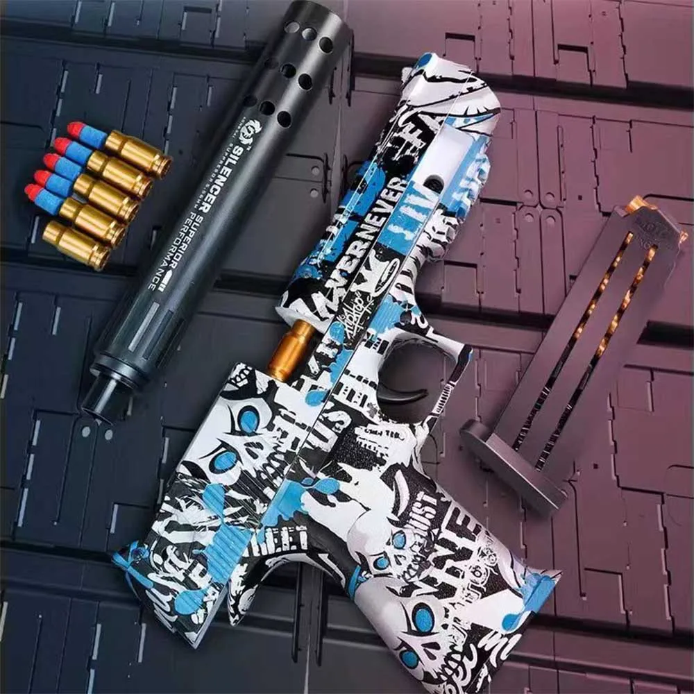 Soft Bullets Toy Guns For Kids Boys Birthday Gifts Shooting Game Dropshipping Toys 4