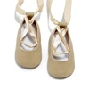 Baby Girl Dance Shoes Spring Toddler Ballerina Sweet Very Light Ribbon Crib Shoes Kids Princess Shoes Soft Sole Dress Footwear 3