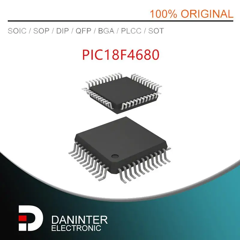 

NEW 18F4680 PIC18F4680-I TQFP44 5PCS/LOT