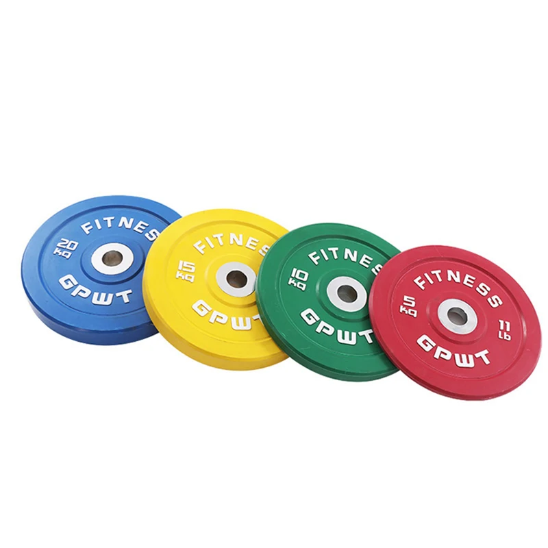 5.5lbs55lbs Colorul Barbell Weight Plates Full Weight Competitive Big