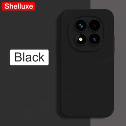 Cover in silicone liquido squadrato - Serie Shelluxe per Redmi Note