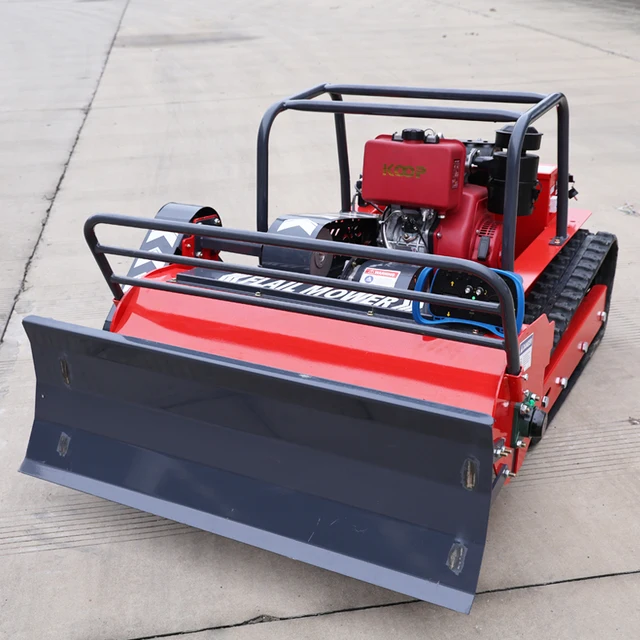 Customized cutting width of 800/1000/1200mm lawn mower for home garden use, intelligent remote control lawn mower 3