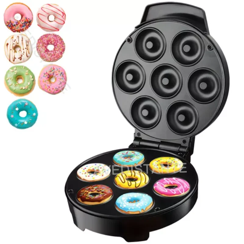 110V Mini Donut Maker Nonstick Machine for Breakfast Room