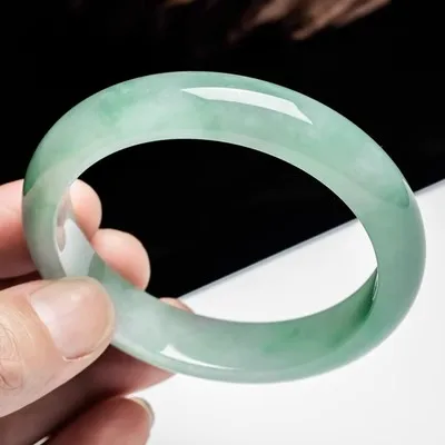 

zheru Jewelry Natural Burma Jade 54mm-62mm bracelet Exquisite Princess bracelet send girlfriend send mom