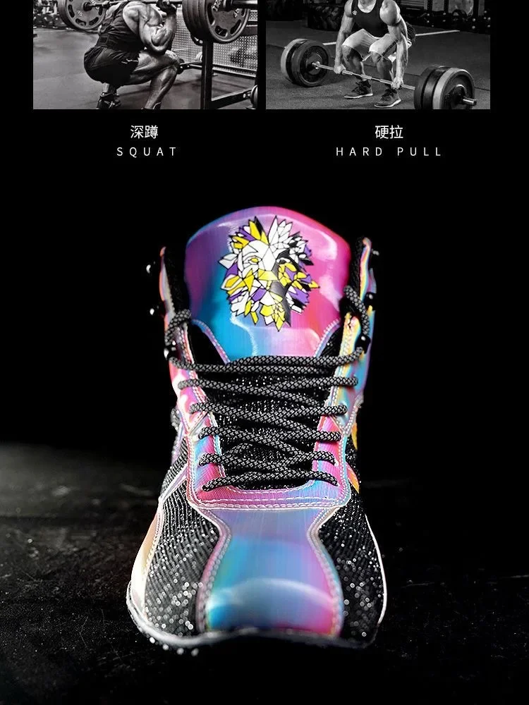 Professional Wrestling Training Shoes for Unisex High Top Men Boxing Boots Breathable Wrestling Boots Boy Lacing Sanda Shoes Men