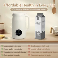 Automatique, 1200ML, extracteur de jus multifonctionnel, prêt à l'emploi, lait d'amande, grains de café, jus, appareil de cuisine, cadeau idéal 3