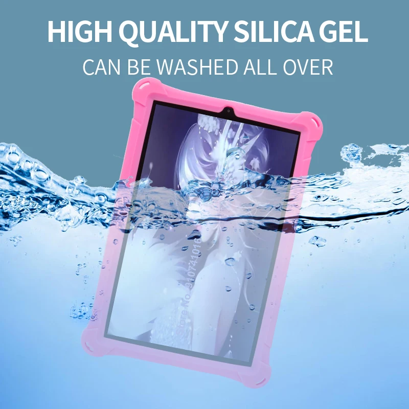 Capa de Silicone Bolha Macia Infantil Capa para Xiaomi mi Pad Pro Suporte para Tablet de 11 com Alça de Ombro 2023 - Imagem 5