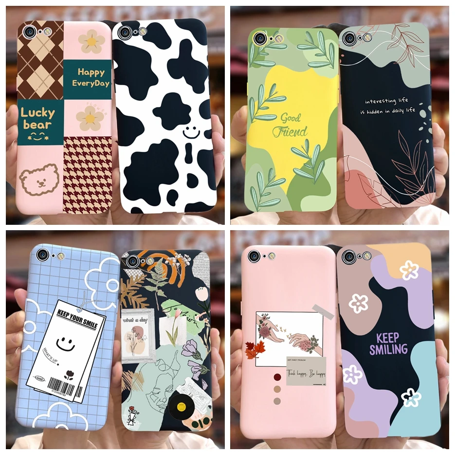Per Apple Iphone 6 6S Plus Custodia Elegante Cover Posteriore Verniciata Artistica Custodia Morbida In Silicone Per Iphone 6 Plus Iphone6 6S Coque She