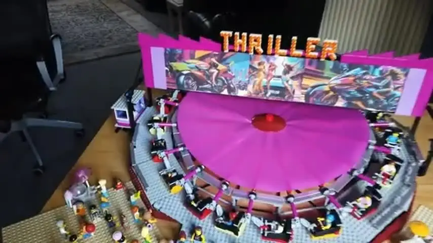 Модуль GBC Matterhorn Fairground Ride модель MOC строительные блоки мотор машина кирпич Сборка