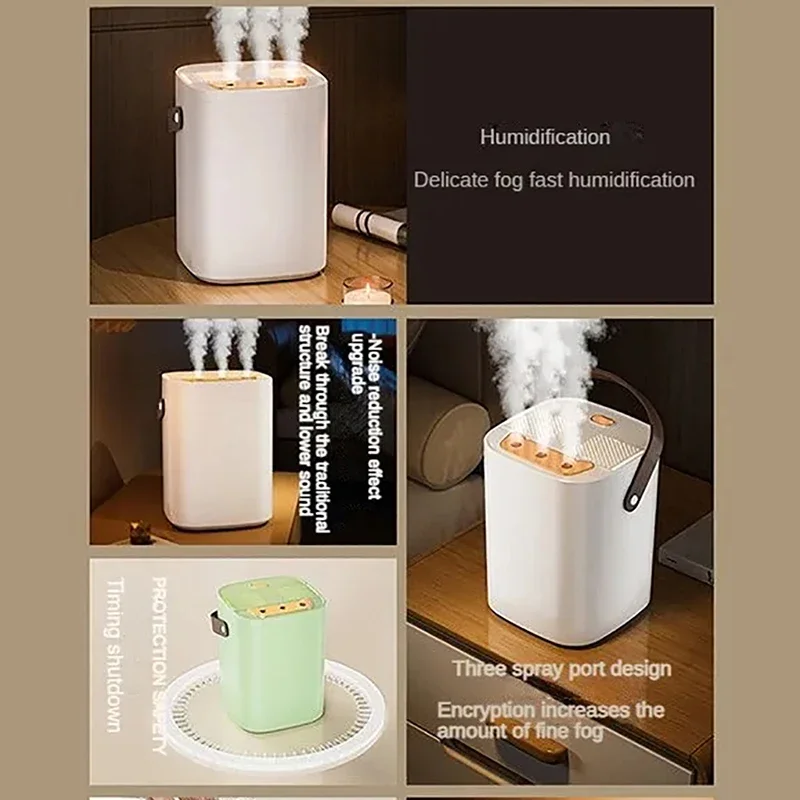 Description Picture 4 of item1.8L Ultrasonic Humidifier 3-in-1 Night Light Aromatherapy Diffuser Dual Filter Auto Shut-Off Ultra Quiet Baby Office Car Home