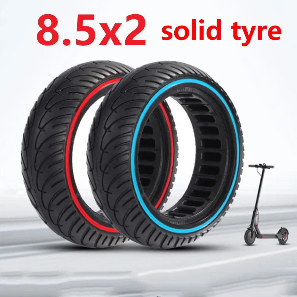 

High Quality 8.5x2 Solid Tyre 8 1/2x2 Shock Absorbing Tire for XiaoMi M365/Pro/1s Pro2 Electric Scooter Parts