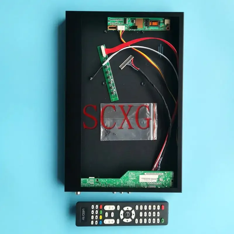 

Metal Case+TV Analog Driver Board Fit LTN133AT01 LTN133W1 DIY Kit 1280*800 30 Pin LVDS 1CCFL VGA AV USB HDMI-Compatible 13.3"