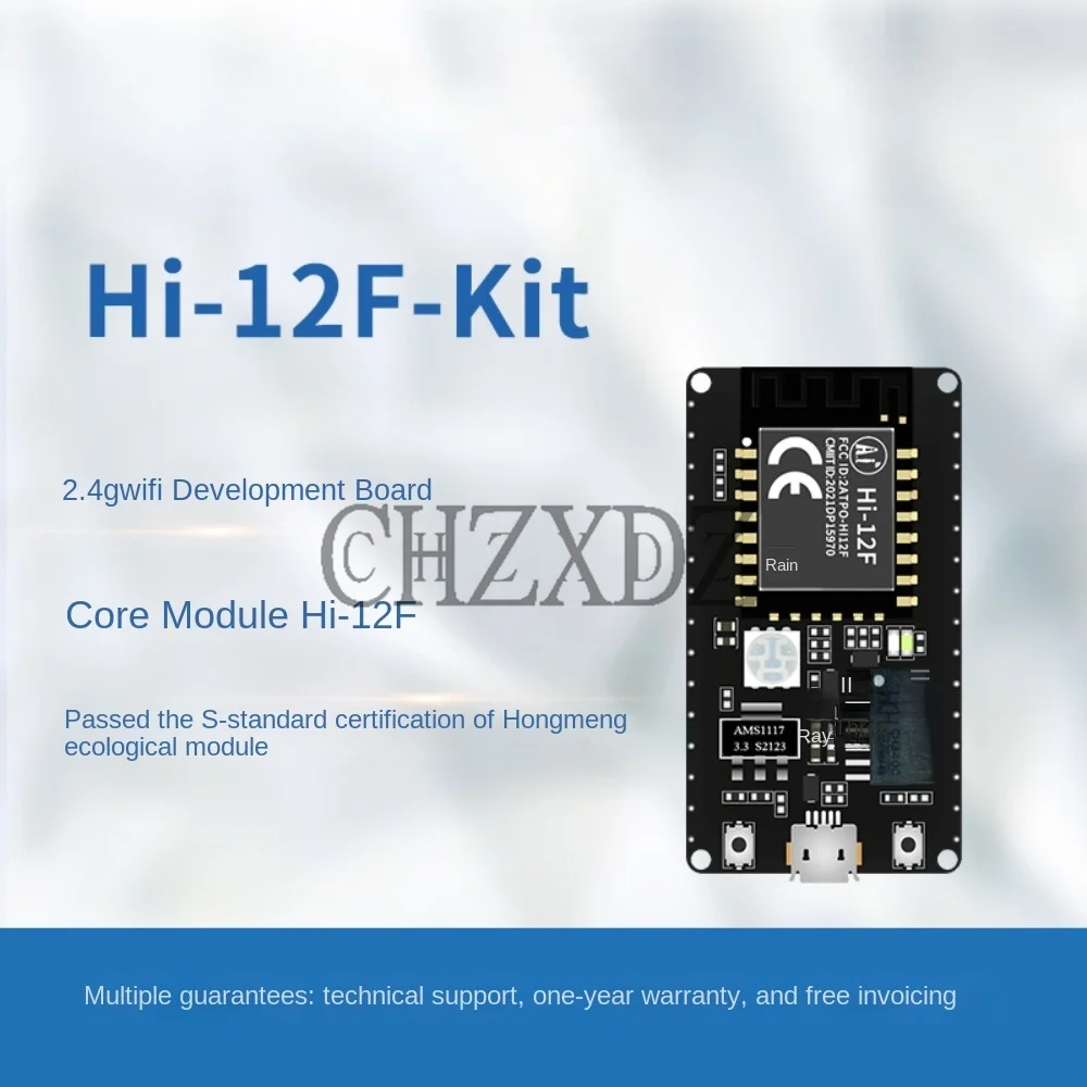 

100% Original WiFi Module Hi3861 Solution PCB Board Antenna NodeMCU-Hi-12F-Kit Development Board
