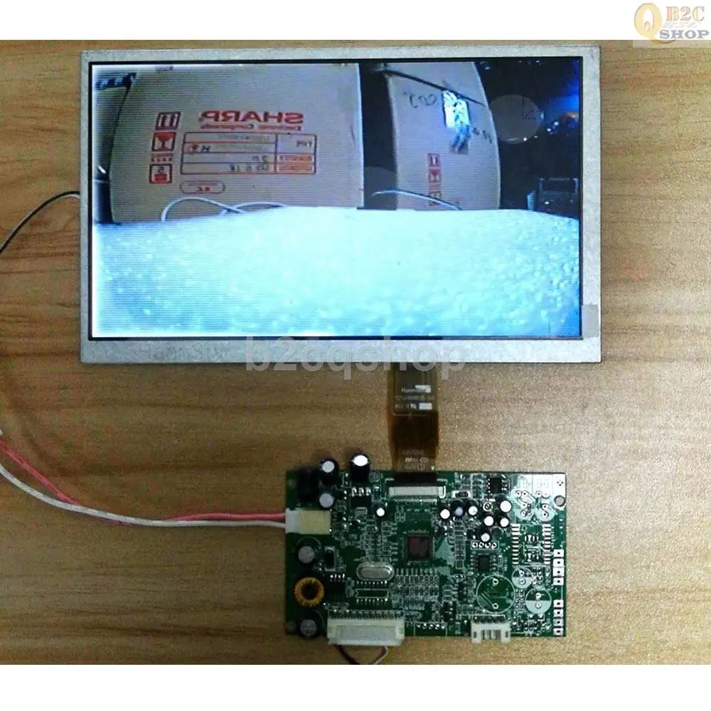 아날로그 스크린 AV LCD 드라이버 컨트롤러 보드 키트, 480x234 HSD070I651 모니터용