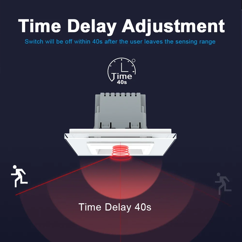 Intelligent Sensor Touch Control Light Switch