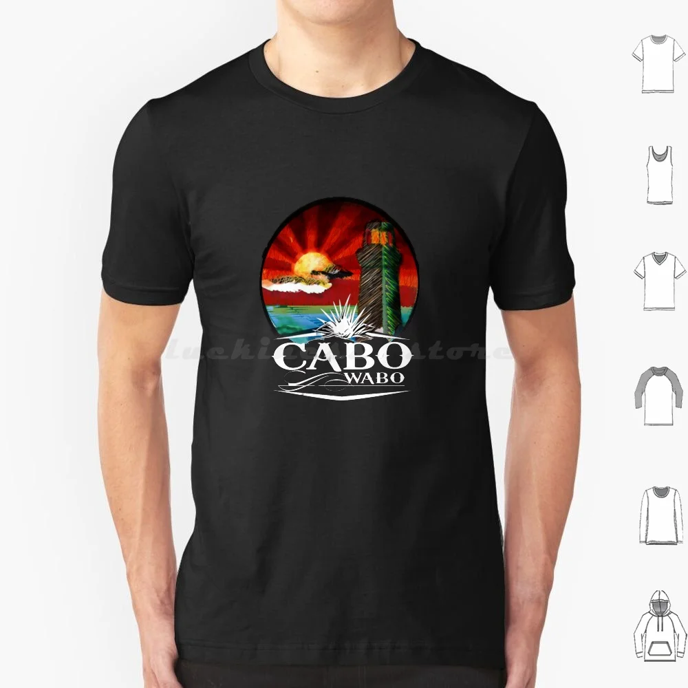 Cabo Wabo Cantina Tequila T Shirt Uomo Donna Bambini 6Xl Cabo Wabo Cantina Tequila Drink Messico Sam Hagar Song Azul Agave Popolare