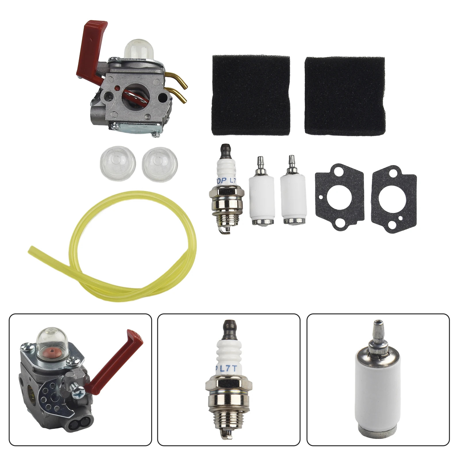 

Carburetor For Homelite ST155 ST185BC ST275 ST285BC ST145 ST155 ST175BC ST175C A03003 A07139 A04445A FIT WT-220 WT-318