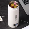 450ML Portable Electric Kettles Tea Coffee Kettle Mini Travel Boil Water Stewable Keep Warm Appliances Thermo Anti-Scald Bottle 2