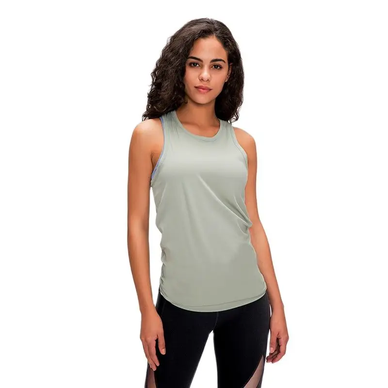 Fit Strappy Back Running Vest  Running tank tops, Womens