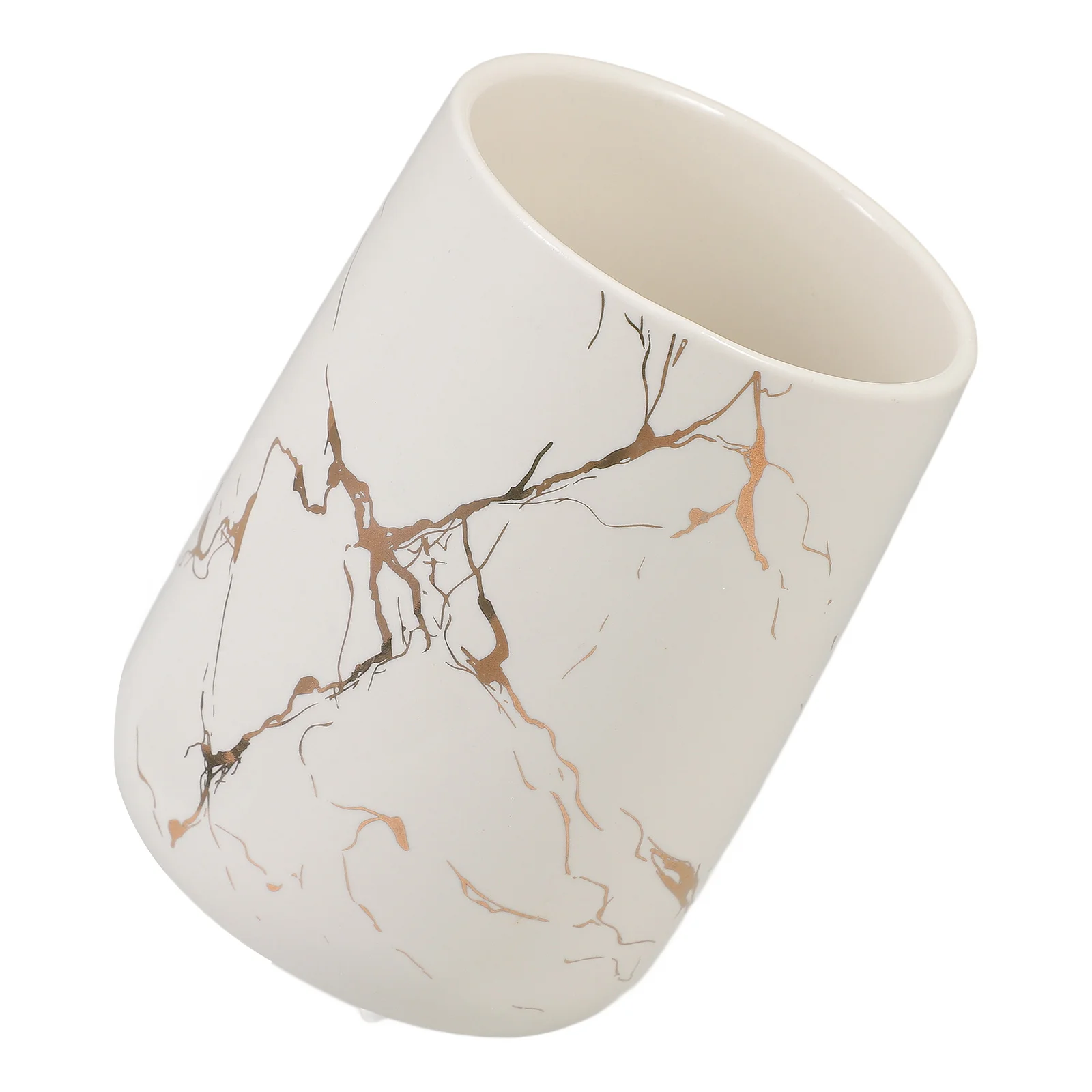 

Marble Wash Cup Toothbrush Holder Holders Simple Bathroom Storage Mouth Brushing Ceramics Container Cups Travel Tumbler Lovers