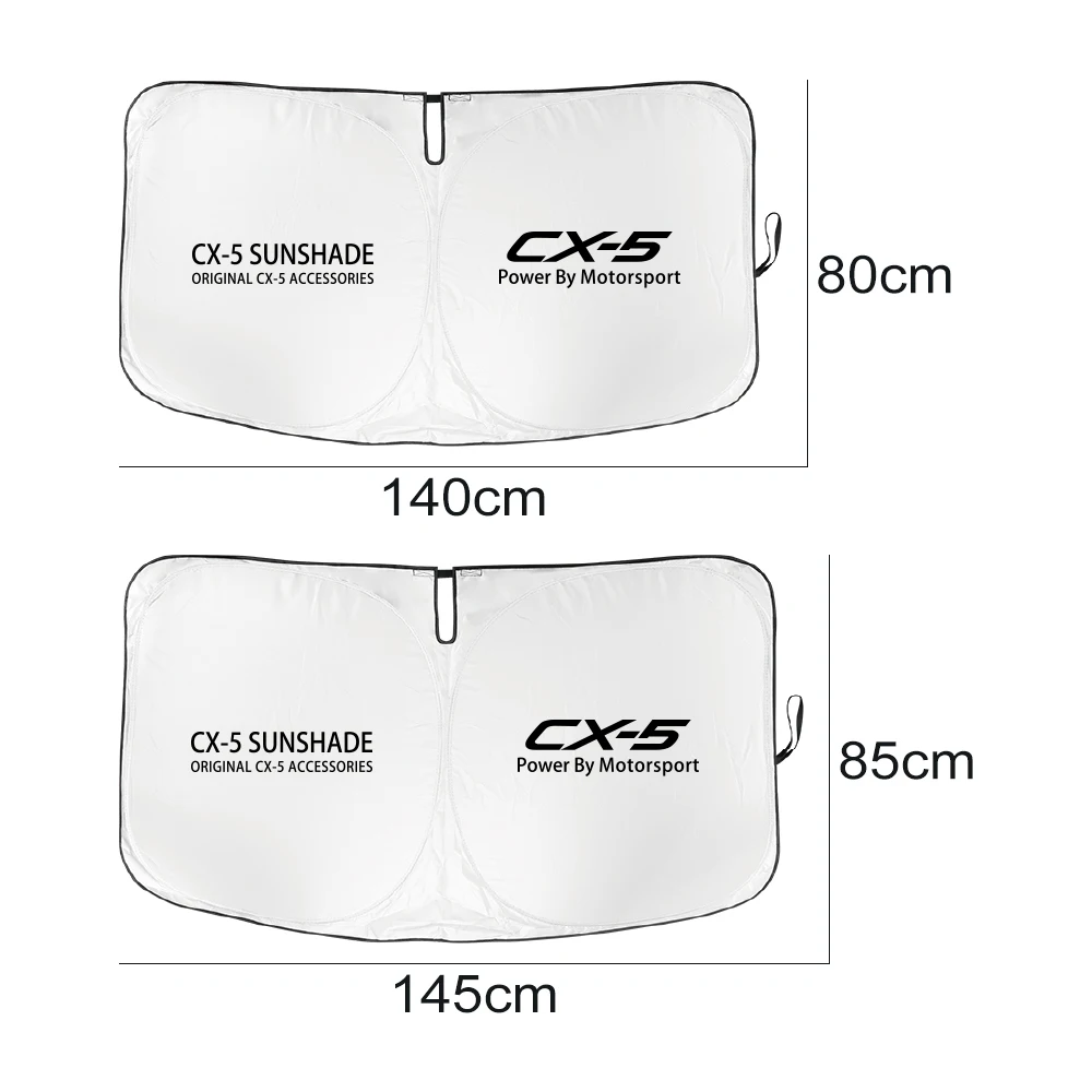 Car Windshield Sunshade Cover UV Ray UV Blocking Interior Protection Accessories For Mazda CX5 CX 5 KE KF AWD Skyactiv SUV CX-5 car sunshade windshield sunshade windshield sun shade