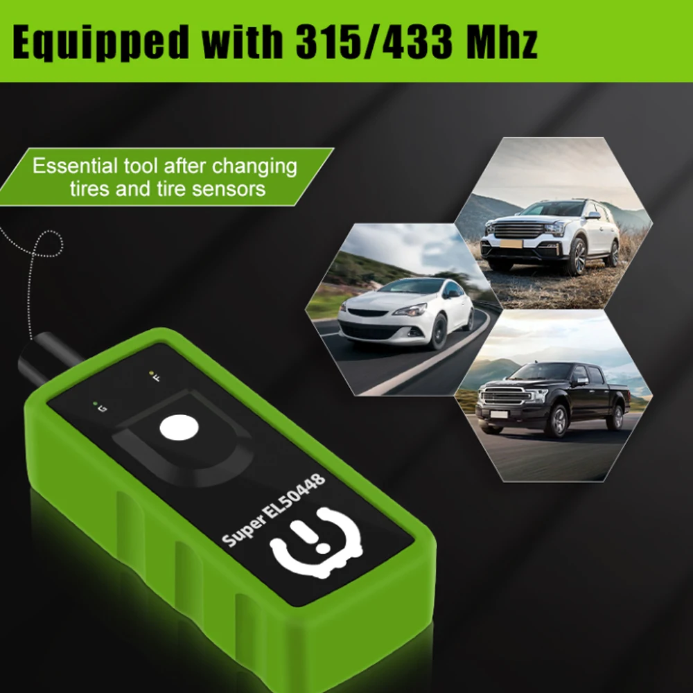 Car TPMS Relearn Tool Super EL50448 2IN1 Car Tire Pressure Monitor System Sensor Reset Tool For Ford Buick Chevrolet GMC Opel