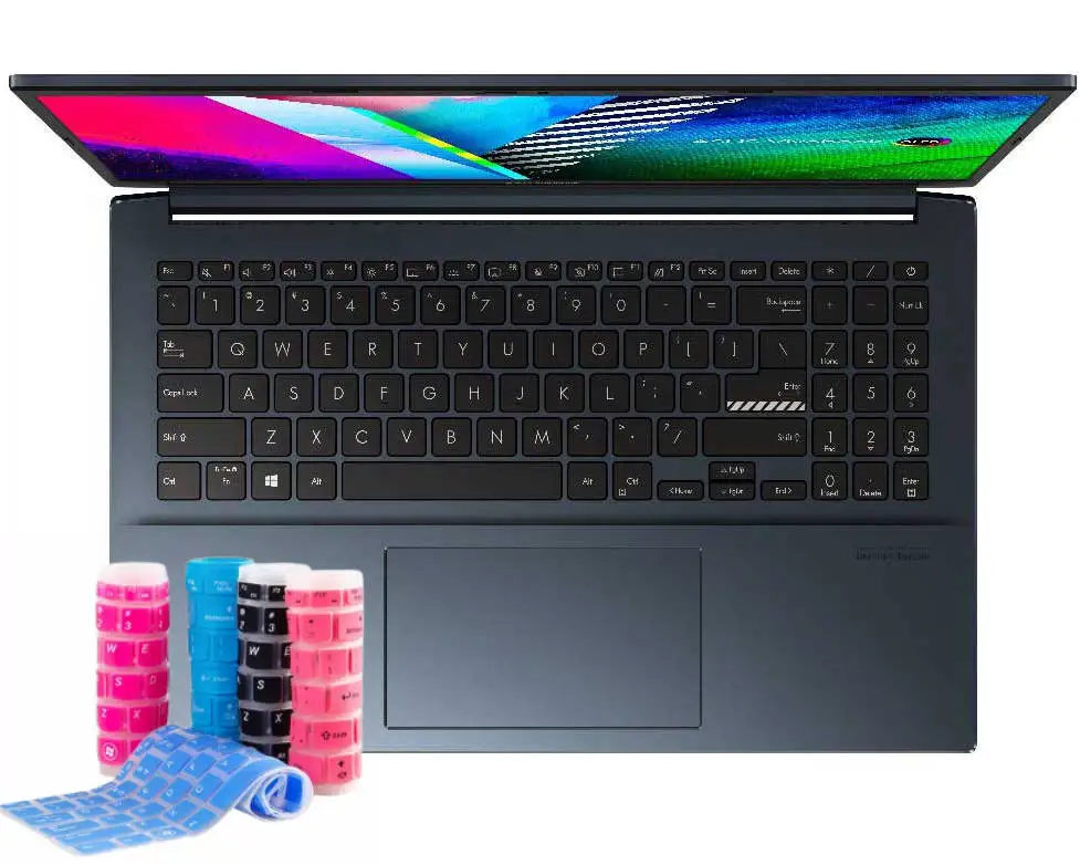 Custodia Protettiva Per Tastiera In Silicone Per Laptop Asus Vivobook Pro 15X2021 M3500Q M3500Qc 15.6 Pollici