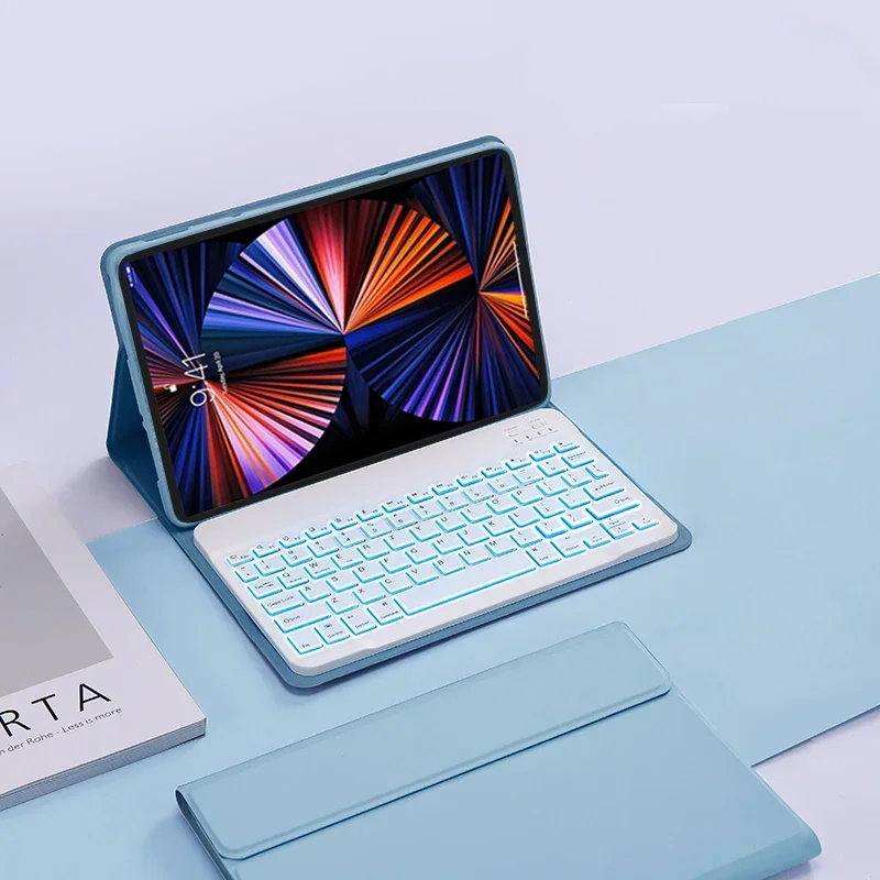 Premium Stand Protective Backlight Keyboard Case - 11.5 Inch Tablet Cover