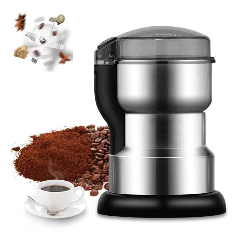 ElectricCoffeeGrinderKitchenCerealNutsBeansSpicesGrainsGrinder