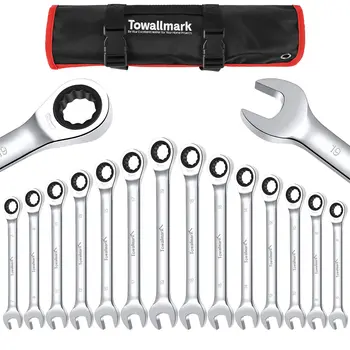 14-Piece Metric Ratcheting Wrench Set 1