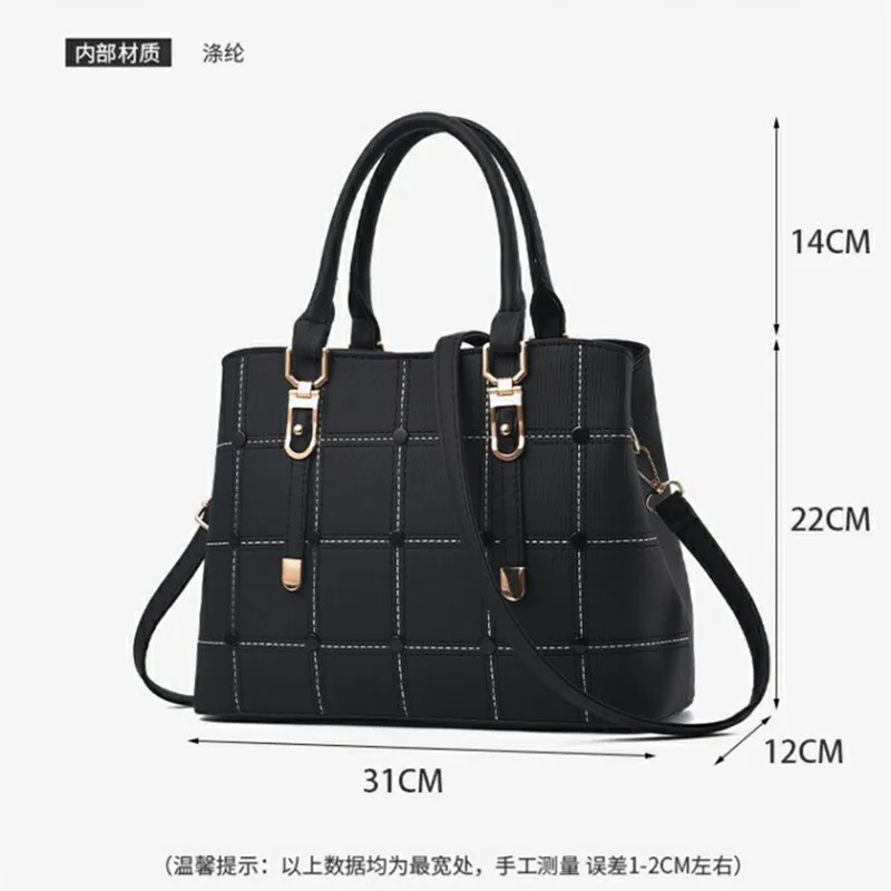 2022 New Fashion Women Handbag Ladies Bag Girl Crossbody Bag Pu Leather Causal Luxury Classic Tote Purse Women's Shoulder Bags
