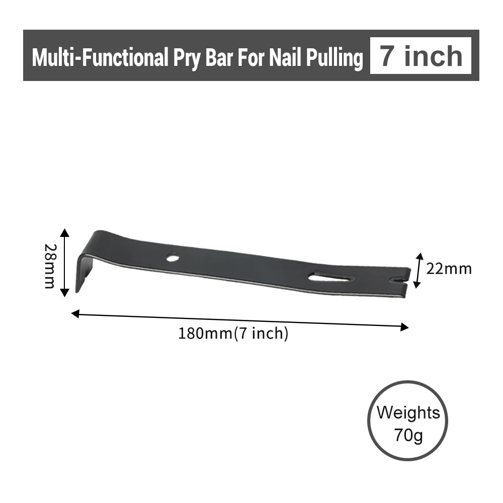 Versatile 3-in-1 Nail Puller Set for Various Disassembly Tasks