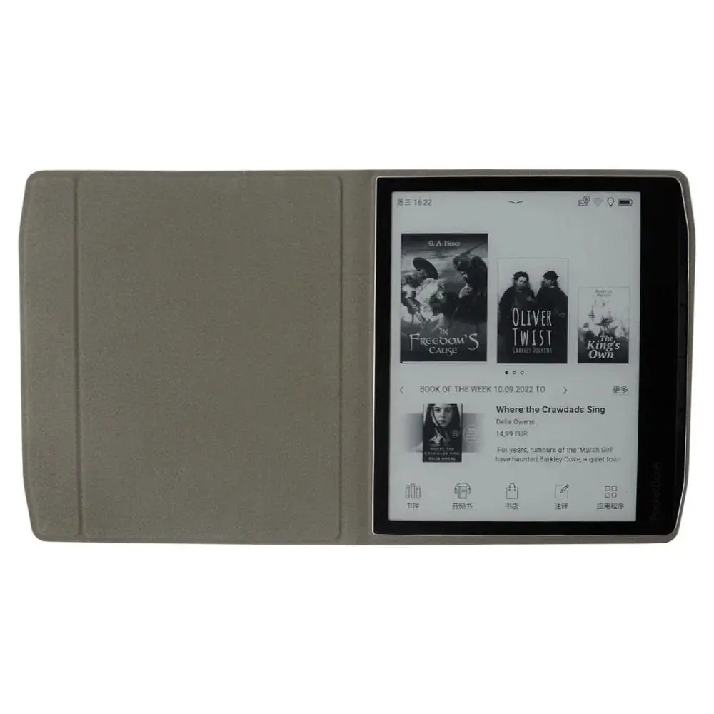 E-Reader Case 7 Inch Magnetic Protective Wear-resistant Leather Shockproof for Pocketbook Era 700 Auto Sleep/Wake