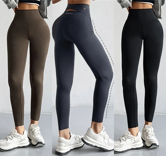 Women Wide Leg Yoga Pants Naked Feeling Stretchy High Waist Flared Pants  Sexy Butt Lift Workout Trousers Female Sportswear - AliExpress