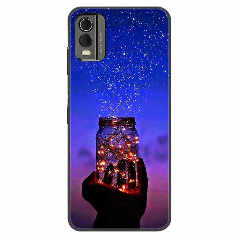 Shockproof Soft Silicone TPU Back Cover with Cute Cartoon Design