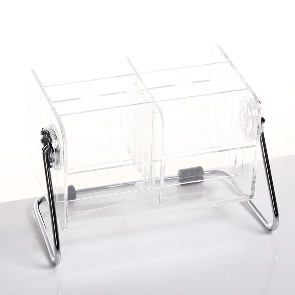 Remote Control Storage Box 6 Grid Remote Control Bracket Storage Box Acrylic Transparent Air Conditioner TV Remote Control Mobile Phone Home Storage Box