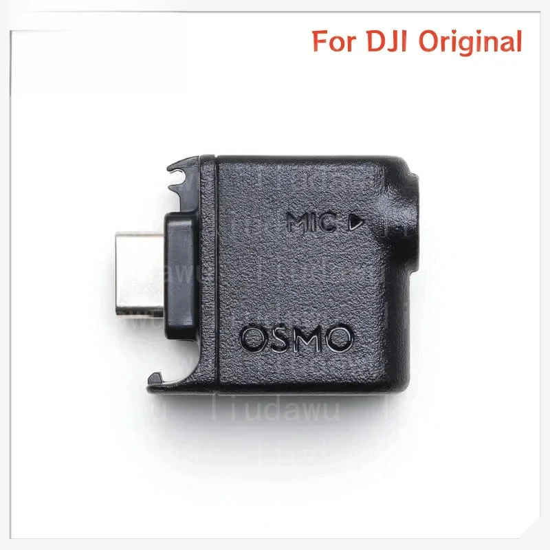 3.5mm 오디오 어댑터, DJI 오즈모 액션 5 프로/액션 4 오리지널용 3.5mm 마이크 오디오 입력 지원, 재고 있음
