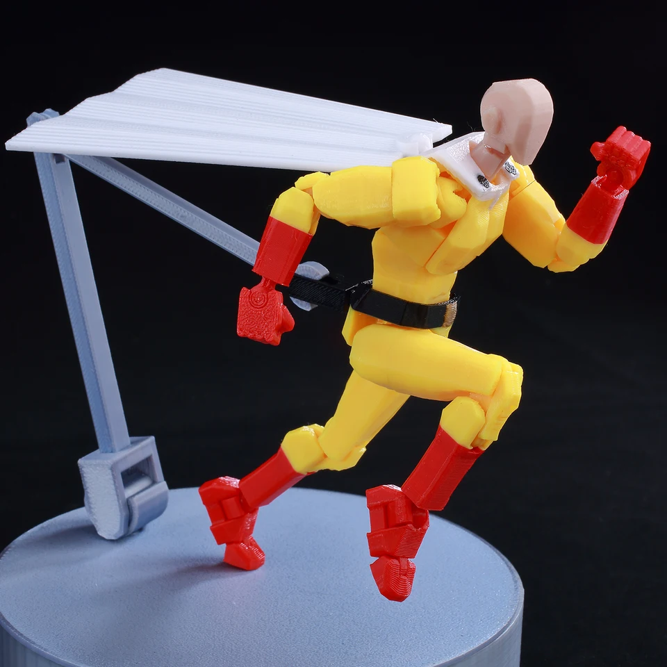 9L3D Titan13 ワンパンマンフィギュア - アニメ多関節ポーズ可能埼玉