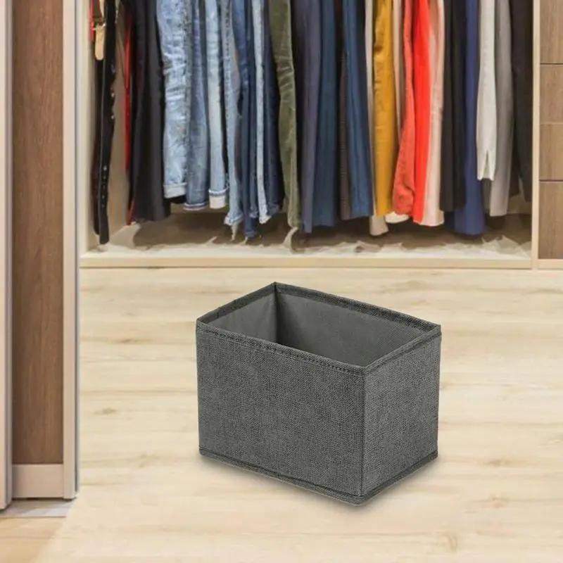 Foldable Clothes Organizer Removable Storage Bag Closet Non-Woven Organizer Lingerie Divider For Panty Stocking TightsBraStorage 4