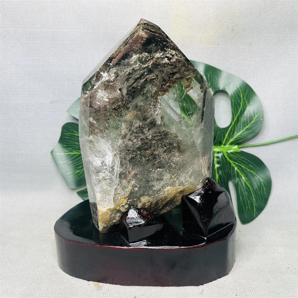 

Natural Gem Garden Crystal Tower Mineral Specimen Colorful Crystal Home Room Feng Shui Decoration Witchcraft Crystal Healing