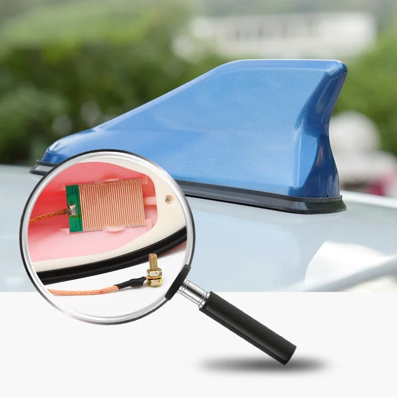 Car Antennas Shark Fin Antenna Auto Radio Signal Aerials Roof Antennas for universal car model Car Styling,car antennas