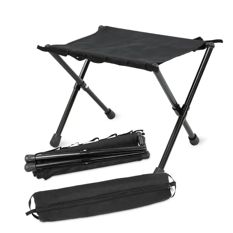 Outdoor Fishing Stool Portable Tactical Chair Lightweight Picnic Self-Driving Mini Chair Camping Folding Stool New