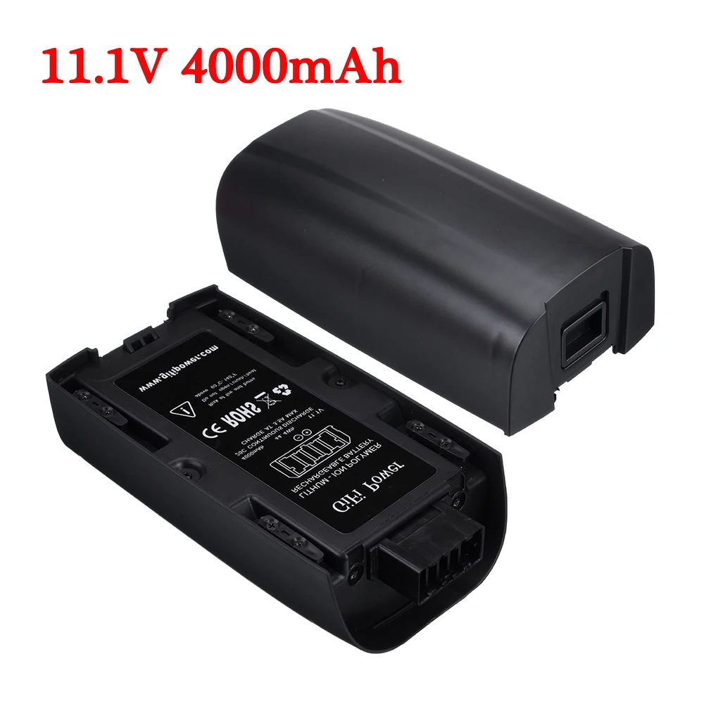 

Upgrade Rechargeable Battery For Parrot Bebop 2 Drone Battery 4000mAh 11.1V 44.4Wh Lipo Battery For RC Drones Quadcopter Parts