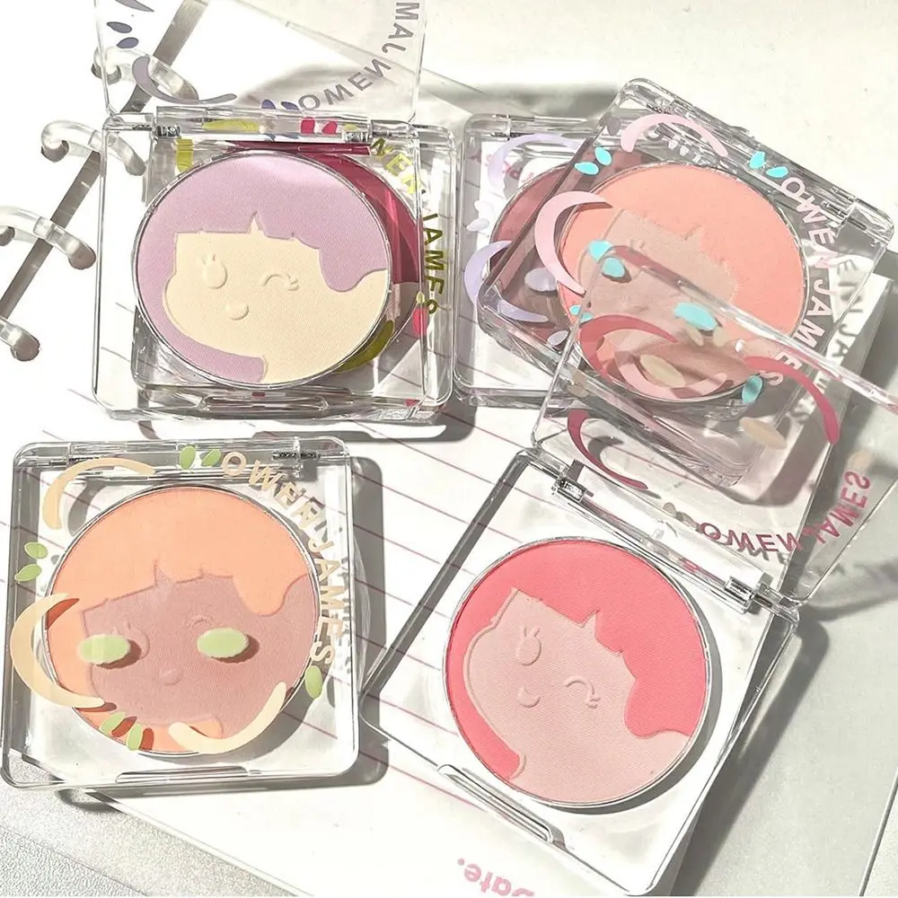 

Waterproof Blush Makeup Palette Orange/Peach Pink/Rose Purple Professional Beauty Cosmetic Makeup Blushes Matte Natural