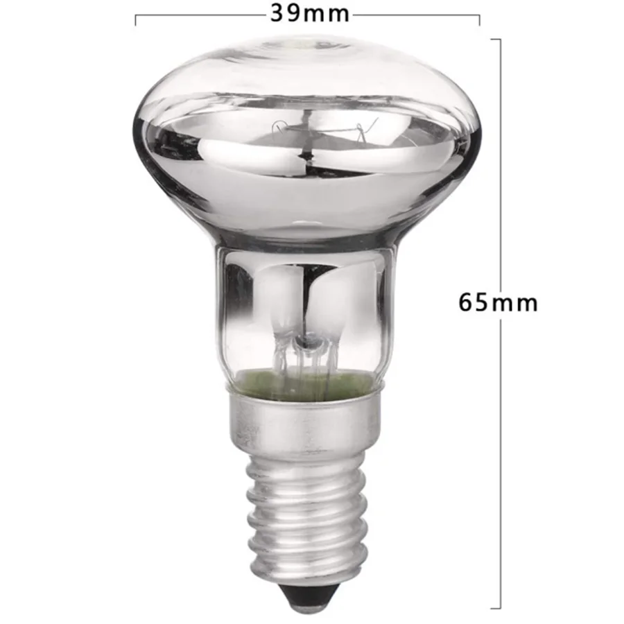 Lampe à lave de remplacement E14 R39 30w Vis dans l'ampoule Réflecteur  clair Spot Light Lava Incandescent