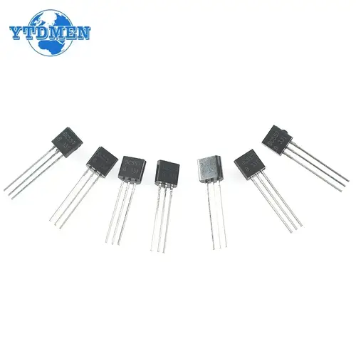 50PCS Transistor BC547 BC557 Each 25pcs BC547B BC557B NPN PNP Triode Transistors DIY Electronic Kit - Image 5