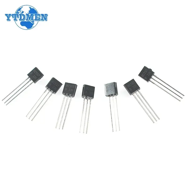50PCS Transistor BC547 BC557 Each 25pcs BC547B BC557B NPN PNP Triode Transistors DIY Electronic Kit - Image 5