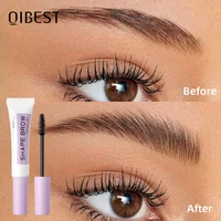 QIBEST Transparent Eyebrow Styling Soap Brows Gel Long Lasting Eyebrow Shaped Creamy Wax Colorless Pomade Lift Natural Wild Brow 1