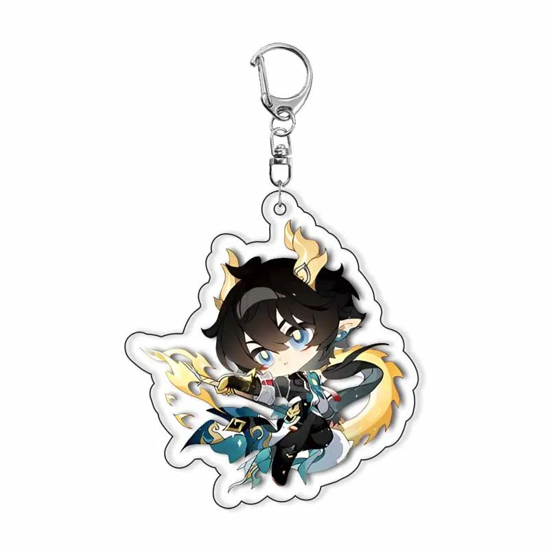 Honkai: Star Rail Cartoon Character Cyrene Keychain - Cute Backpack Pendant & Fan Collectible Gift