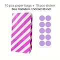Stripe purple